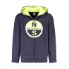 NORTH SAILS FELPA CON ZIP BAMBINO BLU