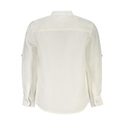 NORTH SAILS CAMICIA MANICHE LUNGHE BAMBINO BIANCO
