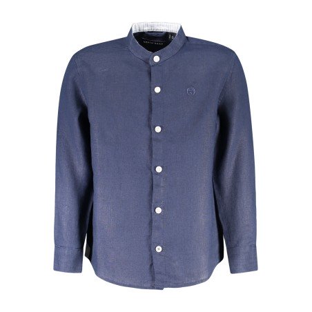 NORTH SAILS CAMICIA MANICHE LUNGHE BAMBINO BLU