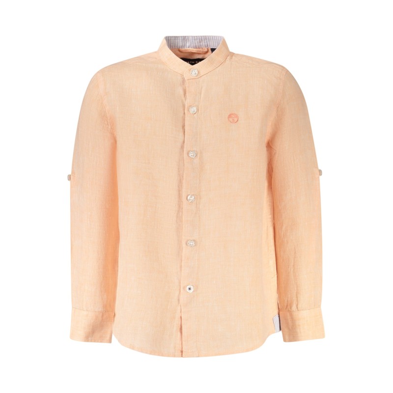NORTH SAILS CAMICIA MANICHE LUNGHE BAMBINO ROSA