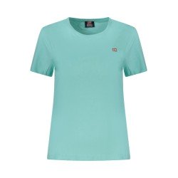 NORWAY 1963 T-SHIRT MANICHE CORTE DONNA AZZURRO