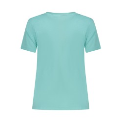 NORWAY 1963 T-SHIRT MANICHE CORTE DONNA AZZURRO