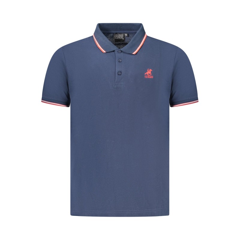 U.S. GRAND POLO MANICHE CORTE UOMO BLU