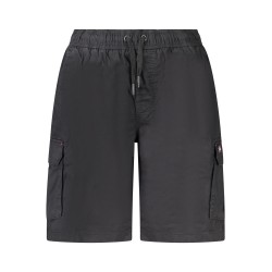 NORWAY 1963 PANTALONE BERMUDA UOMO NERO