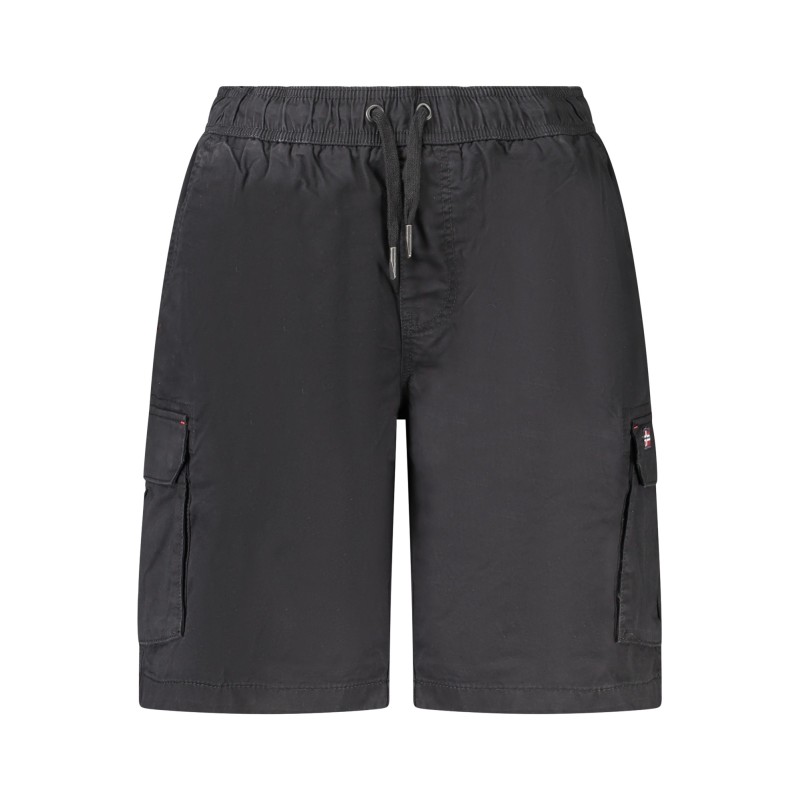 NORWAY 1963 PANTALONE BERMUDA UOMO NERO