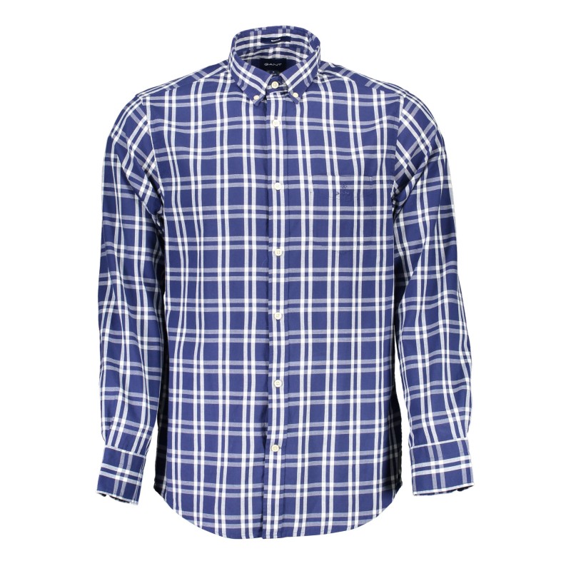 GANT CAMICIA MANICHE LUNGHE UOMO BLU