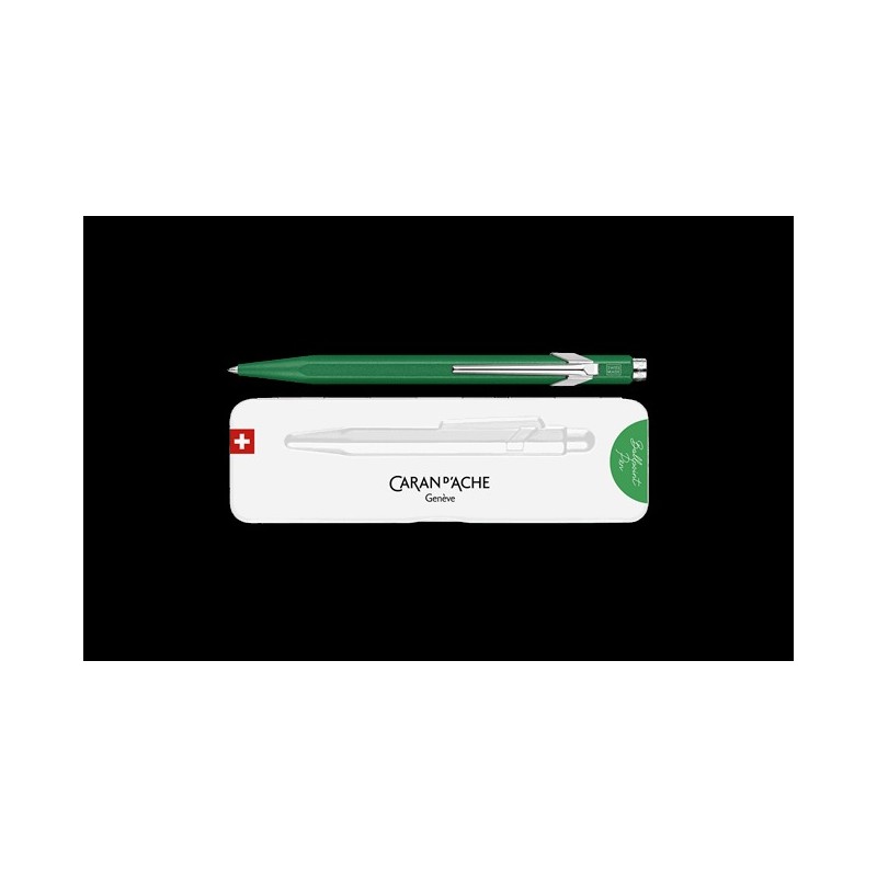 Stylo bille 849™ Colormat-X Vert avec étui slimpack