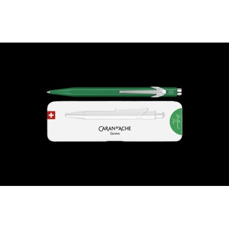 Stylo bille 849™ Colormat-X Vert avec étui slimpack