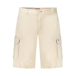 NORWAY 1963 PANTALONE BERMUDA UOMO BEIGE