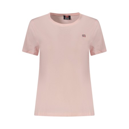 NORWAY 1963 T-SHIRT MANICHE CORTE DONNA ROSA