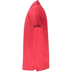 NORWAY 1963 POLO MANICHE CORTE UOMO ROSSO