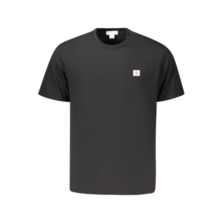 CALVIN KLEIN T-SHIRT MANICHE CORTE UOMO NERO