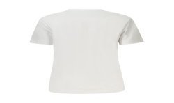CALVIN KLEIN T-SHIRT MANICHE CORTE DONNA BIANCO