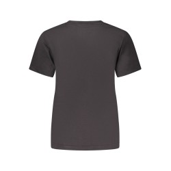 CALVIN KLEIN T-SHIRT MANICHE CORTE DONNA NERO