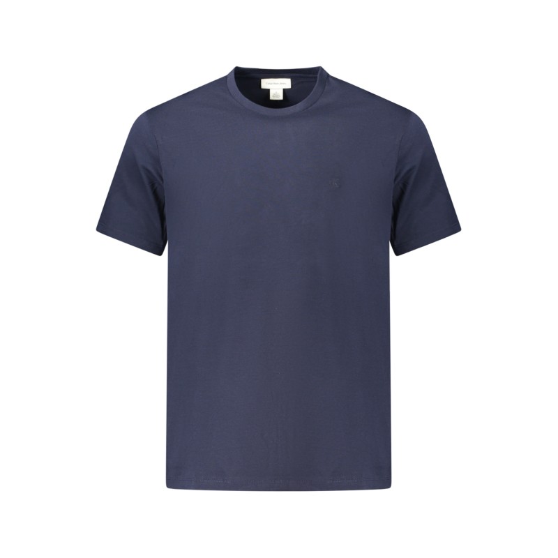 CALVIN KLEIN T-SHIRT MANICHE CORTE UOMO BLU