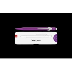 Stylo bille 849™ Colormat-X Violet avec étui slimpack