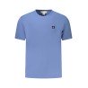 CALVIN KLEIN T-SHIRT MANICHE CORTE UOMO AZZURRO