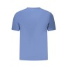CALVIN KLEIN T-SHIRT MANICHE CORTE UOMO AZZURRO