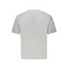 GUESS JEANS T-SHIRT MANICHE CORTE DONNA GRIGIO