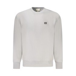 CALVIN KLEIN FELPA SENZA ZIP UOMO GRIGIO
