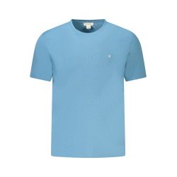 CALVIN KLEIN T-SHIRT MANICHE CORTE UOMO AZZURRO