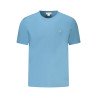 CALVIN KLEIN T-SHIRT MANICHE CORTE UOMO AZZURRO