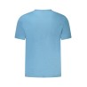 CALVIN KLEIN T-SHIRT MANICHE CORTE UOMO AZZURRO