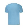 CALVIN KLEIN T-SHIRT MANICHE CORTE UOMO AZZURRO