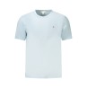 CALVIN KLEIN T-SHIRT MANICHE CORTE UOMO AZZURRO