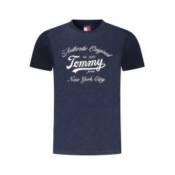 TOMMY HILFIGER T-SHIRT MANICHE CORTE DONNA BLU