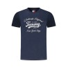 TOMMY HILFIGER T-SHIRT MANICHE CORTE DONNA BLU