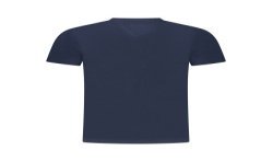 TOMMY HILFIGER T-SHIRT MANICHE CORTE DONNA BLU