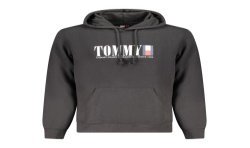 TOMMY HILFIGER FELPA SENZA ZIP UOMO NERO