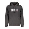 TOMMY HILFIGER FELPA SENZA ZIP UOMO NERO