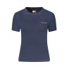 TOMMY HILFIGER T-SHIRT MANICHE CORTE DONNA BLU