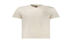 TOMMY HILFIGER T-SHIRT MANICHE CORTE UOMO BEIGE