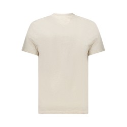 TOMMY HILFIGER T-SHIRT MANICHE CORTE UOMO BEIGE