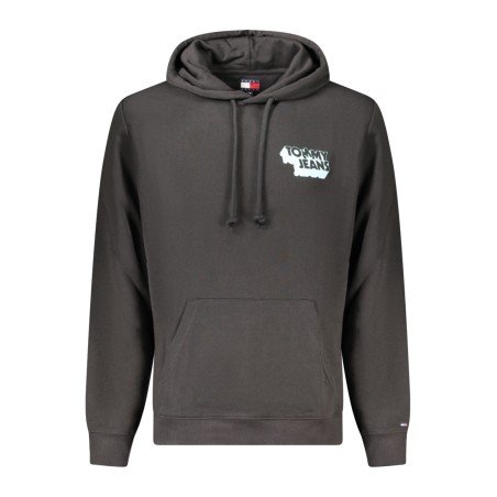TOMMY HILFIGER FELPA SENZA ZIP UOMO NERO