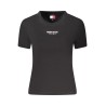 TOMMY HILFIGER T-SHIRT MANICHE CORTE DONNA NERO