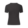 TOMMY HILFIGER T-SHIRT MANICHE CORTE DONNA NERO