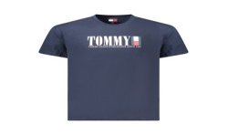TOMMY HILFIGER T-SHIRT MANICHE CORTE UOMO BLU