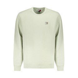 TOMMY HILFIGER FELPA SENZA ZIP UOMO VERDE