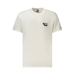 TOMMY HILFIGER T-SHIRT MANICHE CORTE UOMO BIANCO