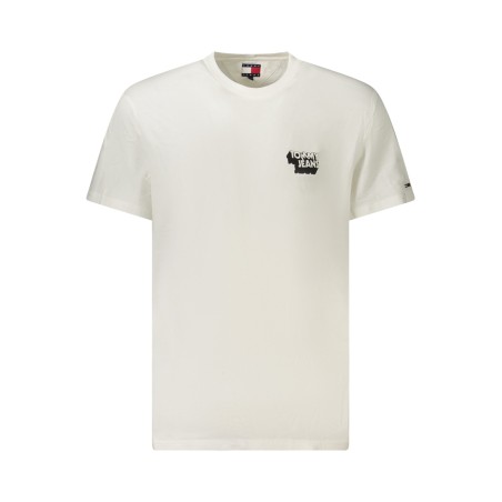 TOMMY HILFIGER T-SHIRT MANICHE CORTE UOMO BIANCO
