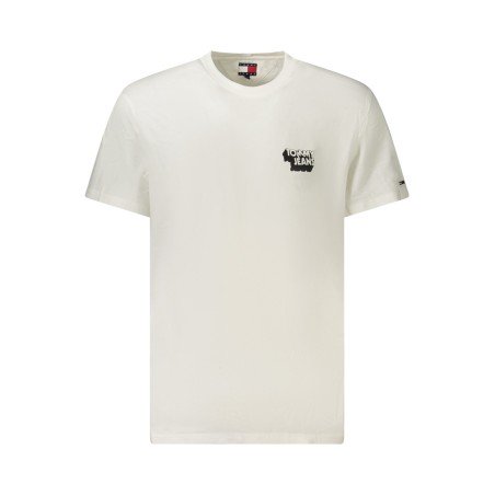 TOMMY HILFIGER T-SHIRT MANICHE CORTE UOMO BIANCO