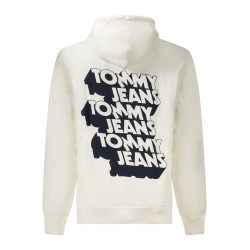TOMMY HILFIGER FELPA SENZA ZIP UOMO BIANCO