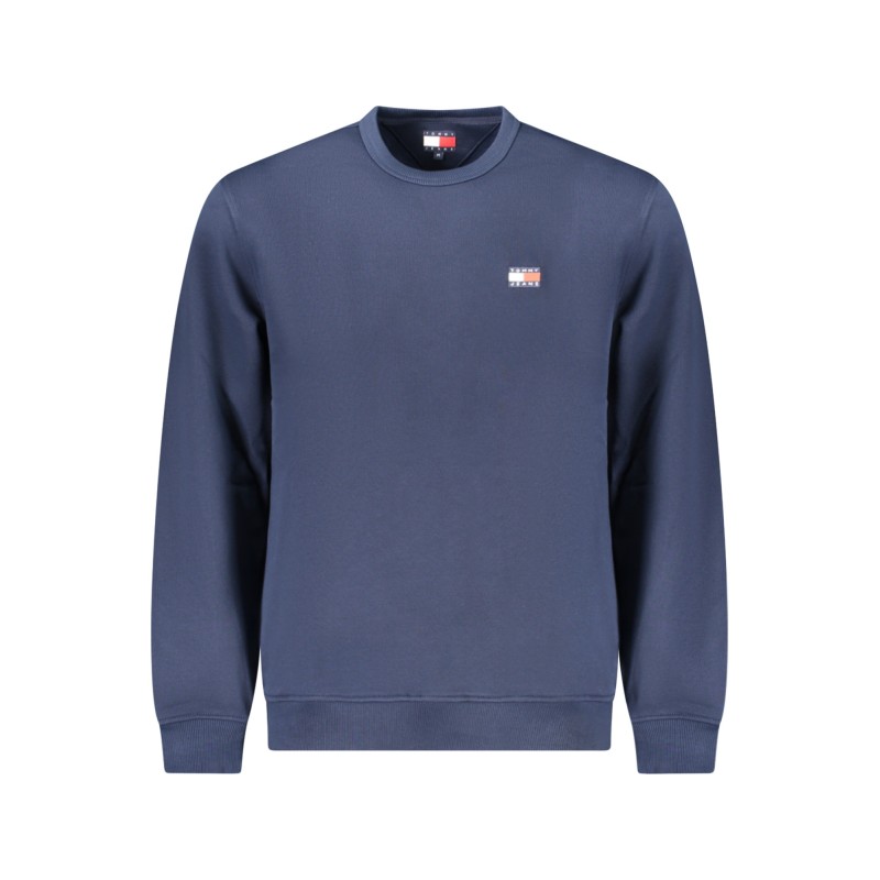 TOMMY HILFIGER FELPA SENZA ZIP UOMO BLU