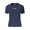 TOMMY HILFIGER T-SHIRT MANICHE CORTE DONNA BLU