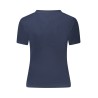 TOMMY HILFIGER T-SHIRT MANICHE CORTE DONNA BLU