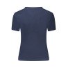 TOMMY HILFIGER T-SHIRT MANICHE CORTE DONNA BLU